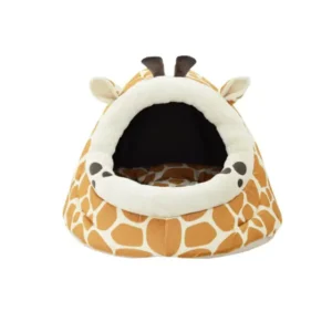 Cama toca girafa para cães